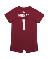 Nike Newborn and Infant Boys Girls Kyler Murray Cardinal Arizona Cardinals  Romper Jersey