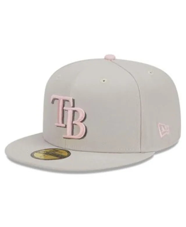 47 Brand Women's Tampa Bay Rays Pink/White Clean Up Cap - Macy's