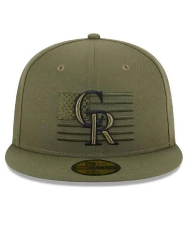 New Era Colorado Rockies MLB Armed Forces 59Fifty Men's Size: 7 3/4 Low  Profile