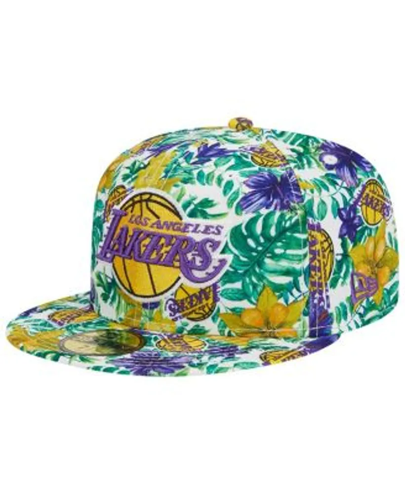 Men's New Era Purple Los Angeles Lakers Vice 59FIFTY Fitted Hat