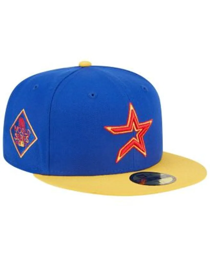 New Era Houston Astros Black & Red 59FIFTY Fitted Cap - Macy's