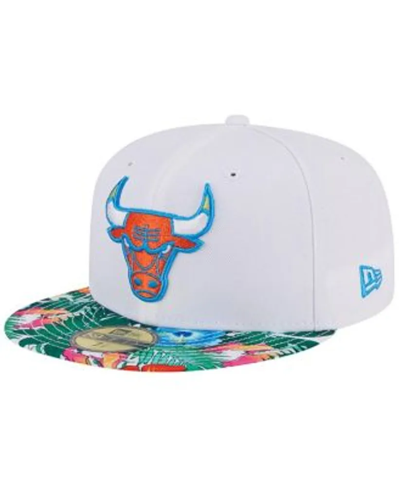 Men's Chicago Bulls New Era Black/Light Blue 2-Tone 59FIFTY Fitted Hat