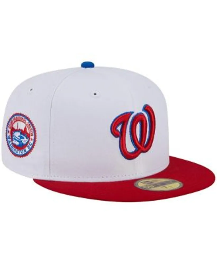 New Era Washington Nationals 59FIFTY Fitted Hat - Navy Blue/ Grey/ Light Blue 7 3/8