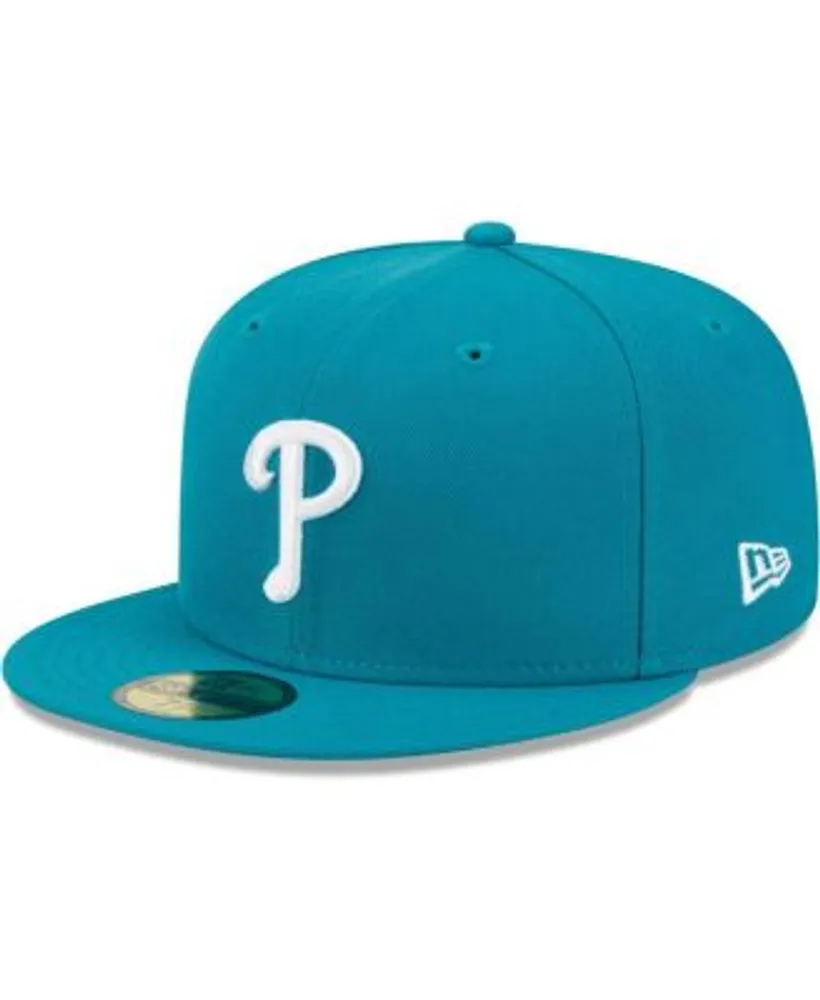 Philadelphia Phillies New Era Dolphin 59FIFTY Fitted Hat - Gray/Blue