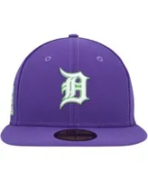 Men's New Era Khaki Detroit Tigers Stone Dim Undervisor 59FIFTY Fitted Hat  