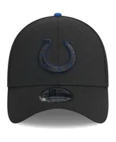 Men's New Era Gray Indianapolis Colts Team Neo 39THIRTY Flex Hat