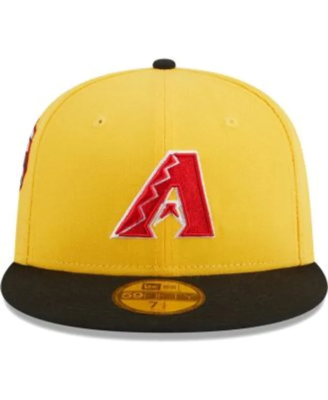 Men's New Era Yellow/Black San Francisco Giants Grilled 59FIFTY Fitted Hat