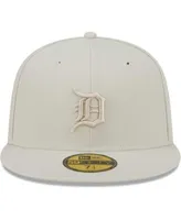 Men's New Era White/Pink Detroit Tigers Tiger Stadium 59FIFTY Fitted Hat