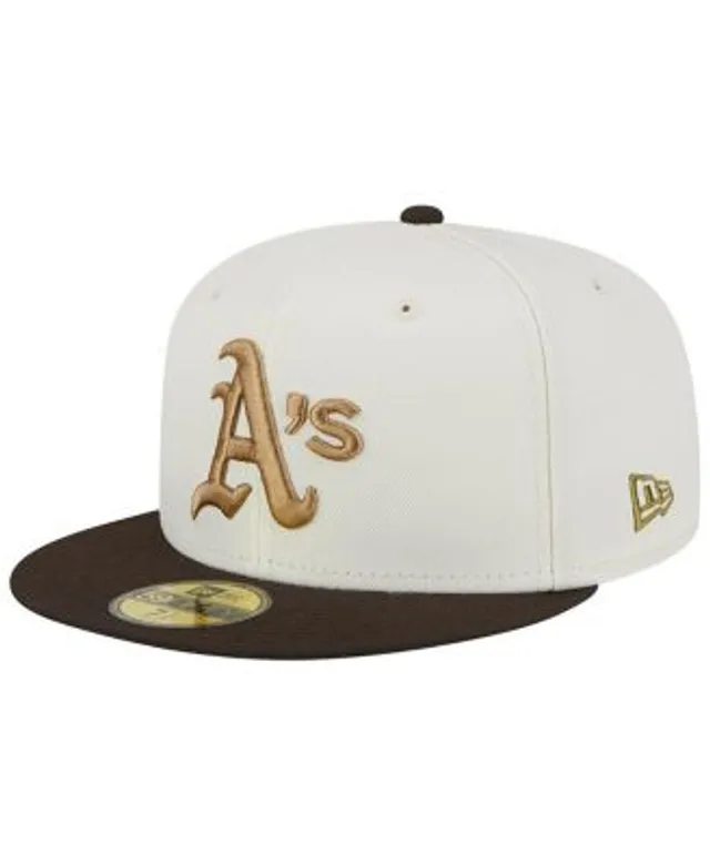 NEW ERA BIG GAME OAKLAND ATHLETICS FITTED HAT (CARDINAL RED