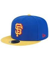 Men's New Era Royal/Yellow Boston Red Sox Empire 59FIFTY Fitted Hat