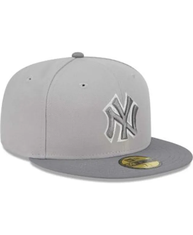 New Era Men's New York Yankees Clubhouse Gray 59Fifty Fitted Hat