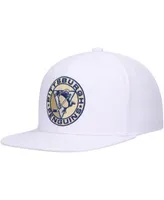 Lids Pittsburgh Penguins Mitchell & Ness Vintage Sharktooth Snapback Hat -  White/Black