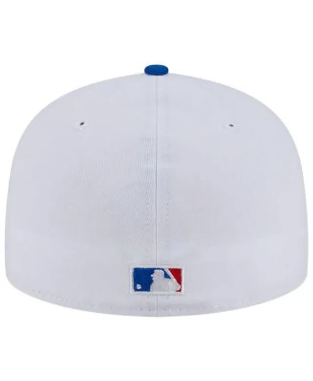 New Era Los Angeles Dodgers White Primary Logo Basic 59FIFTY Fitted Hat