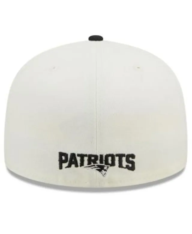 Men's New Era Black New England Patriots Color Dim 59FIFTY Fitted Hat