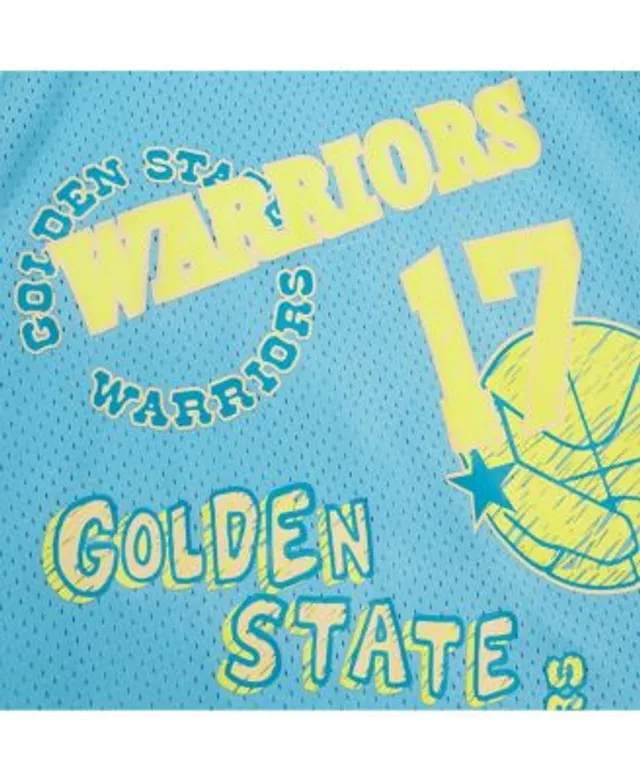Men's Mitchell & Ness Chris Webber Royal Golden State Warriors
