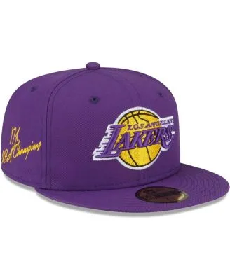 Los Angeles Lakers NBA Hardwood Classics 2010 Champ Snapback By