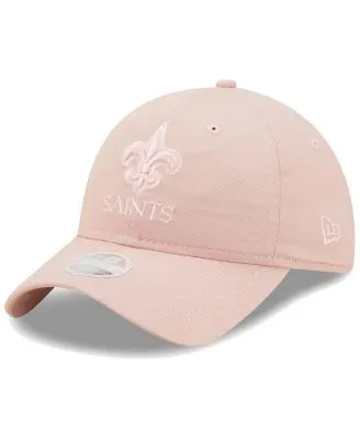 New Orleans Saints New Era Women's Floral 9TWENTY Adjustable Hat - Black