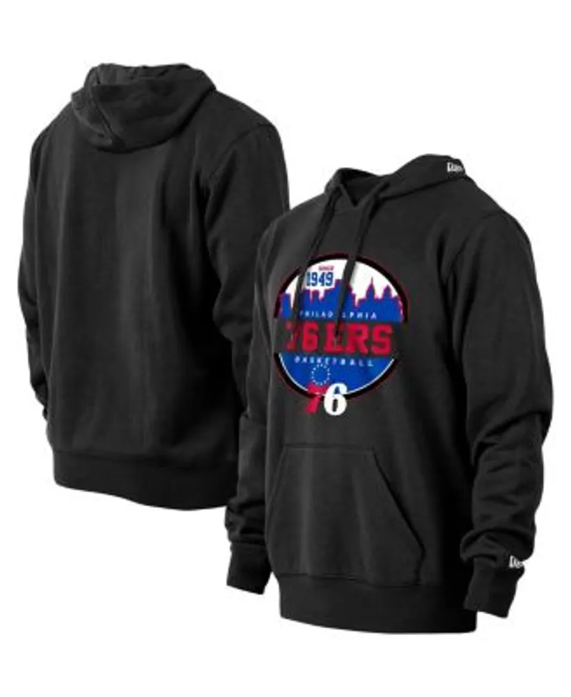 New Era Men's Red Philadelphia Phillies Sleeveless Pullover Hoodie