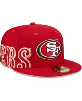 New Era San Francisco 49ers Scarlet Arch 59FIFTY Fitted Hat