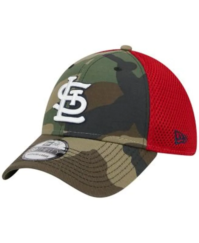 New Era Men's Camo St. Louis Cardinals Team Neo 39THIRTY Flex Hat