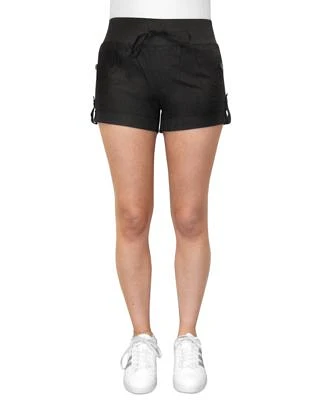 Juniors' Cotton Pull-On Cargo Shorts