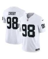 Men's Nike Maxx Crosby Black Las Vegas Raiders Vapor F.U.S.E. Limited Jersey Size: Small