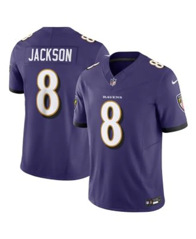 Men's Nike Lamar Jackson White Baltimore Ravens Vapor F.U.S.E. Limited  Jersey