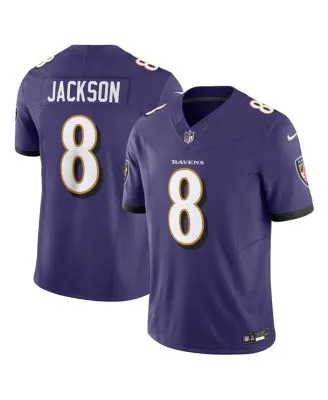 Youth Lamar Jackson stitched jersey Baltimore Ravens black Brand