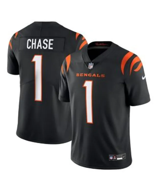 Ja'Marr Chase Cincinnati Bengals Nike Alternate Vapor Limited Jersey -  Orange