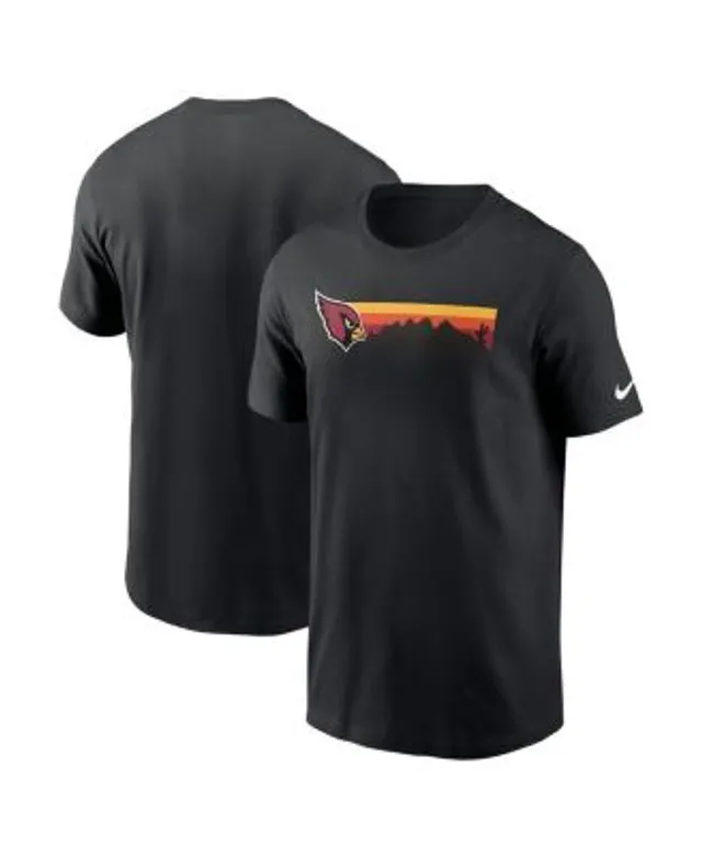 Men's Nike Cardinal Arizona Cardinals Essential Logo Dri-FIT Cotton T-Shirt