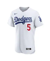 Men's Los Angeles Dodgers Clayton Kershaw Nike Gray Road Replica Player  Name Jersey