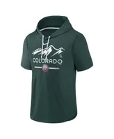 Men's Nike Green Colorado Rockies City Connect Short Sleeve Pullover Hoodie Size: Small