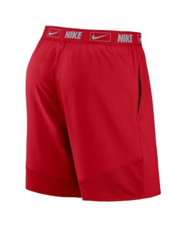 Atlanta Braves Nike Authentic Collection Training Performance Shorts - Navy