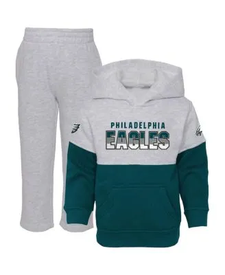 Youth Midnight Green Philadelphia Eagles Fleece Lounge Pants