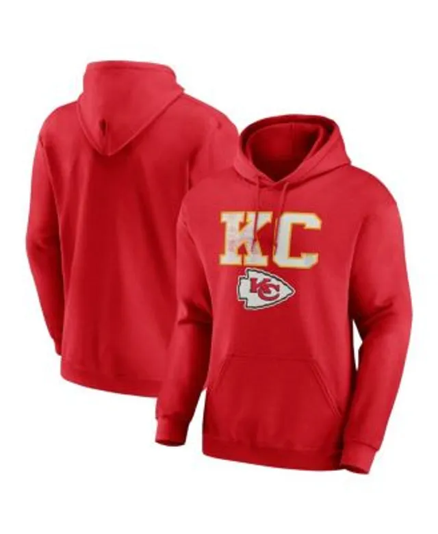 Fanatics Branded Men's Fanatics Branded Red Kansas City Chiefs 2022 AFC  Champions Team Slogan Pullover Hoodie