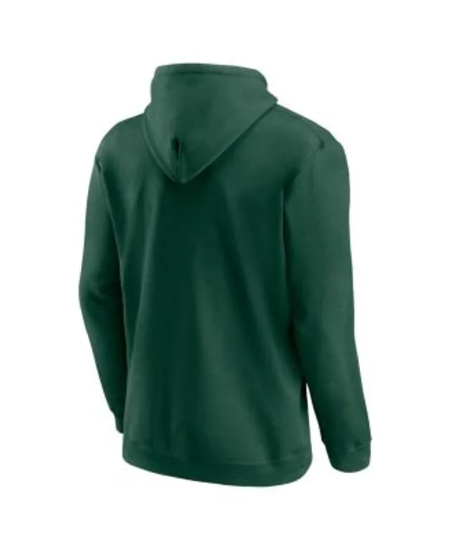 Men's Green Bay Packers Fanatics Branded Green Extra Point Pullover Hoodie