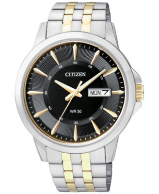 Men's Two-Tone Stainless Steel Bracelet 41mm