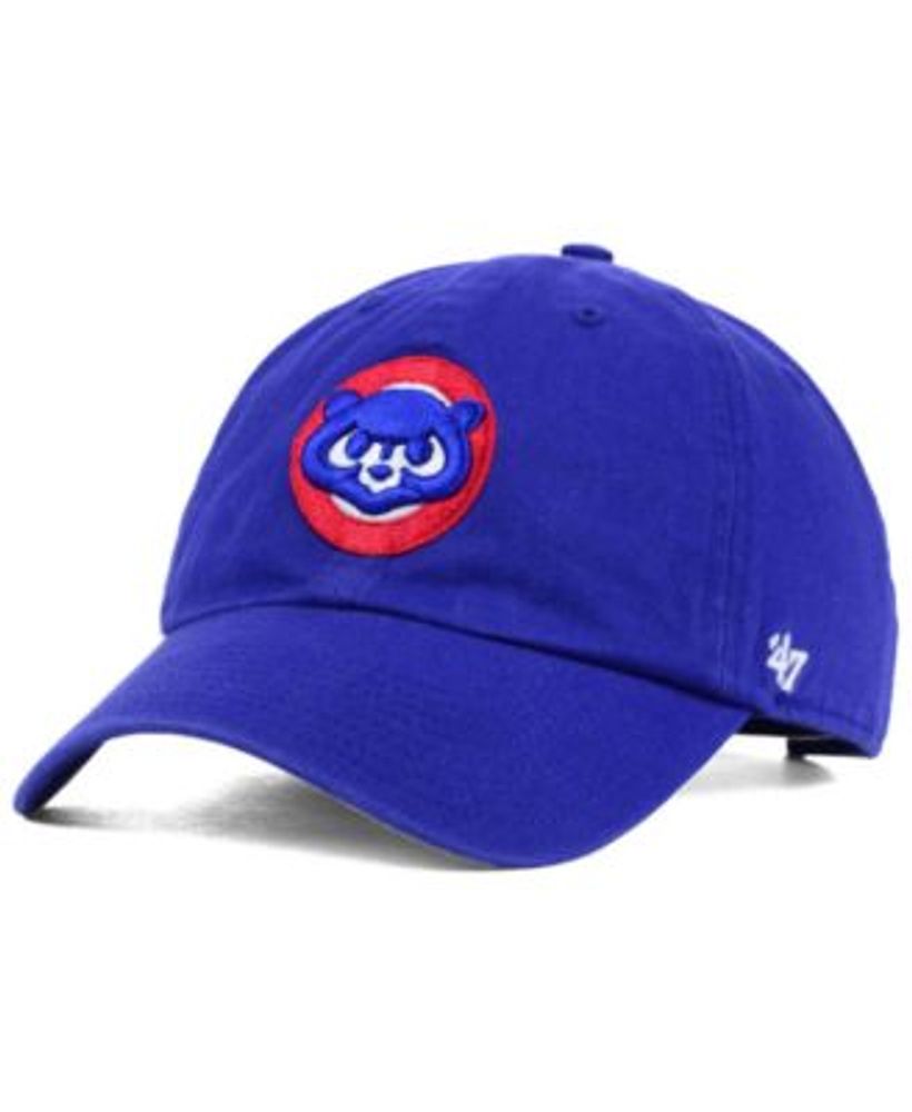  '47 Brand Chicago Cubs Clean Up MLB Dad Hat Cap Royal