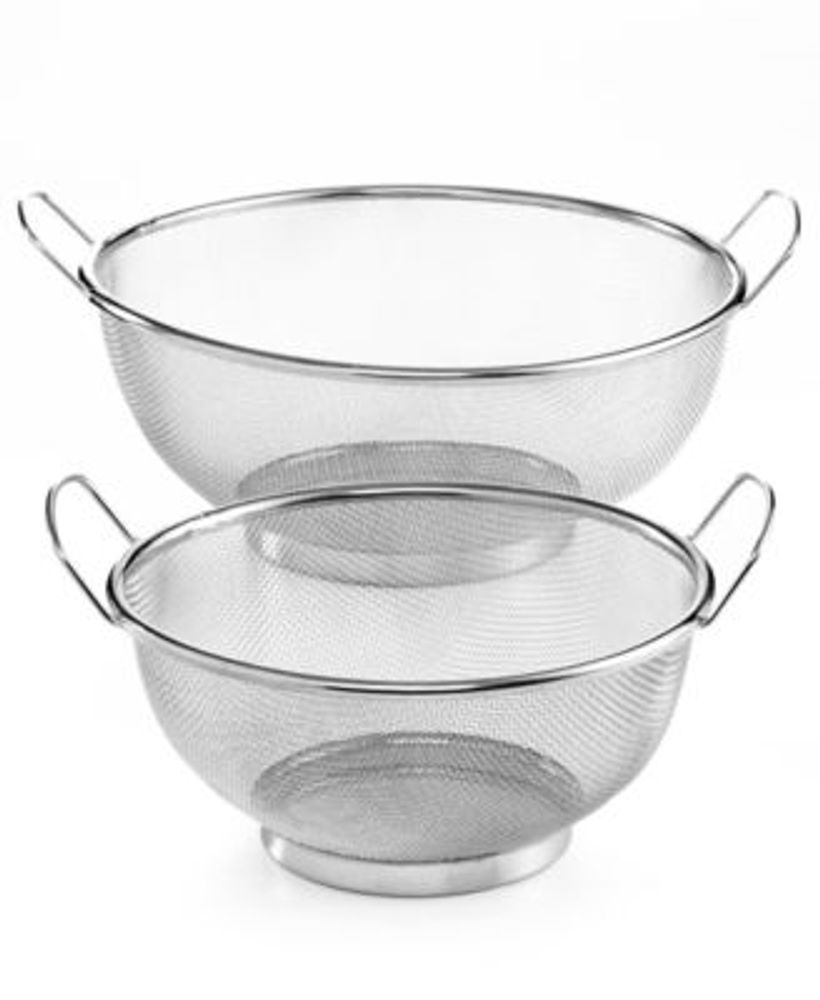 Set of 2 Mesh Colanders, Created for Macy's 