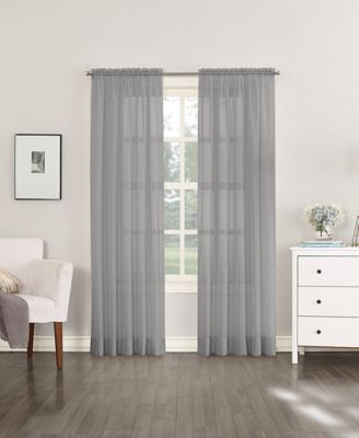 Sheer Voile 59" x Rod Pocket Top Curtain Panel