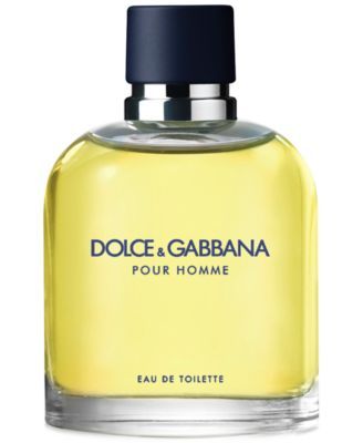 DOLCE&GABBANA Men's Pour Homme Eau de Toilette Spray, oz.