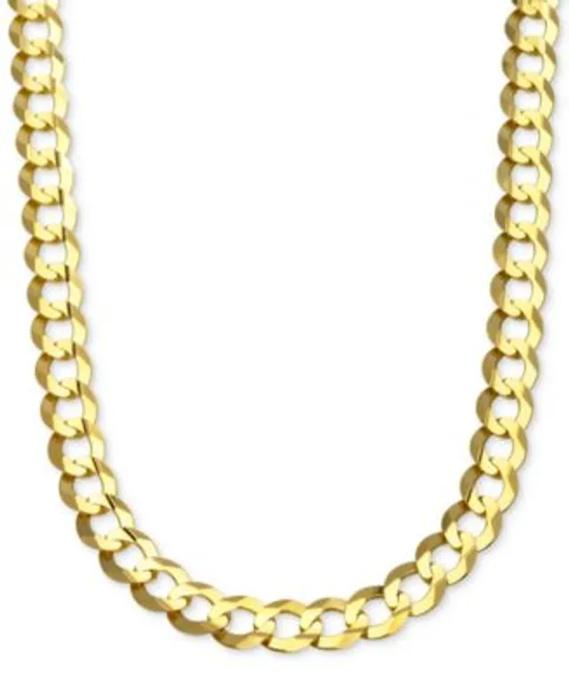 Italian Gold Men's Figaro Link Chain Necklace (7-1/5MM) in 10K Gold - Gold