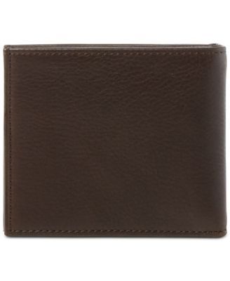 Men's Accessories, Pebbled Leather Billfold Wallet