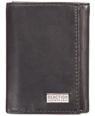 Men's Nappa Leather Extra-Capacity Tri-Fold Wallet