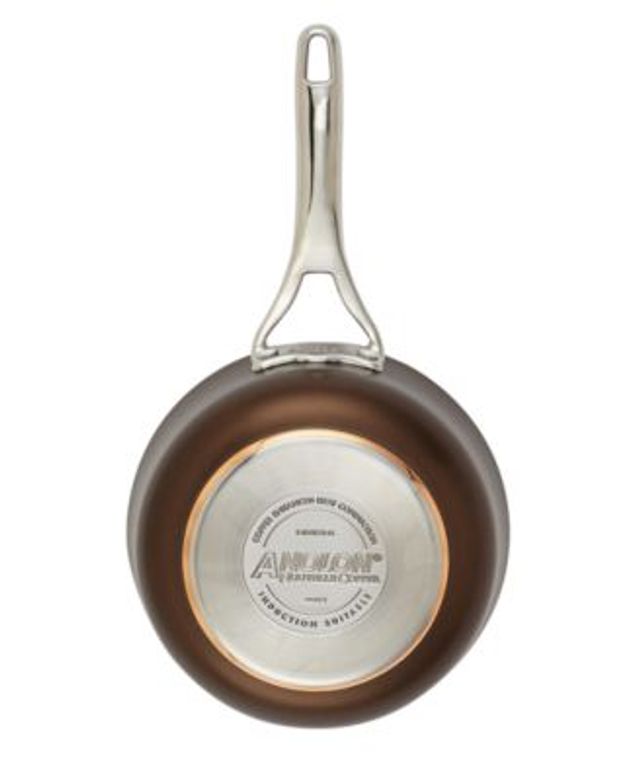 Anolon Nouvelle Copper Luxe Sable Hard-Anodized Non-Stick Cookware Set, 11  Piece - Macy's