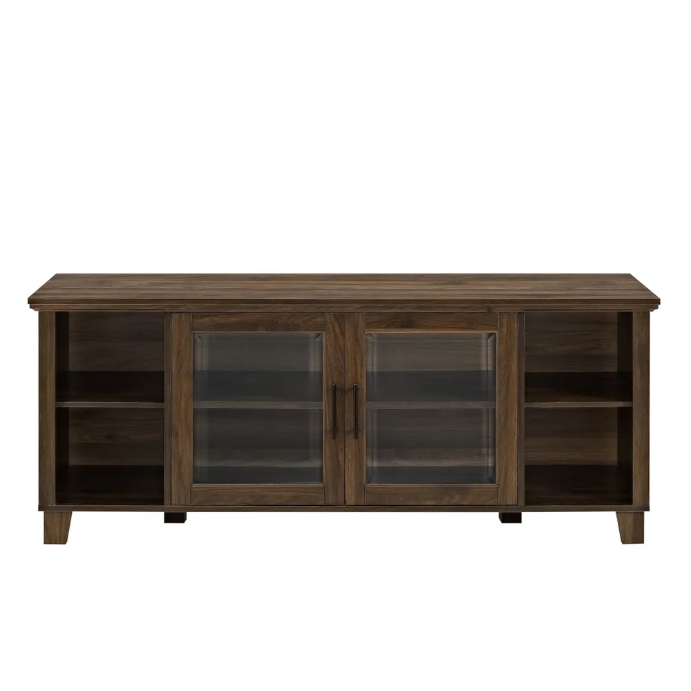 Columbus Tv Stand with Middle Doors - Grey Wash