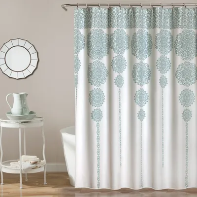 Medallion Stripe 72"x 72" Shower Curtain