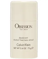 Calvin Klein Men's Obsession For Men Deodorant Stick, 2.6
