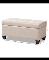 Michaela Storage Ottoman