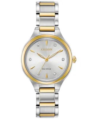 Citizen Eco-Drive Women's Corso Diamond-Accent Two